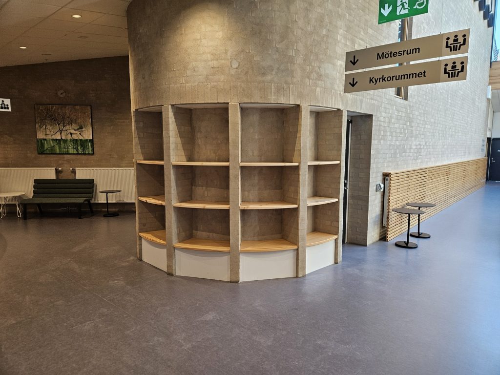 Måttanpassade hyllor